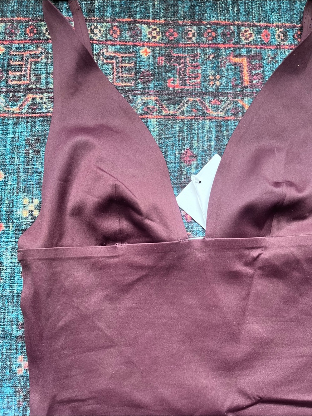COS Plum One-Piece Swimsuit - Picture 3 of 6